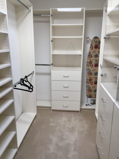 Master closet