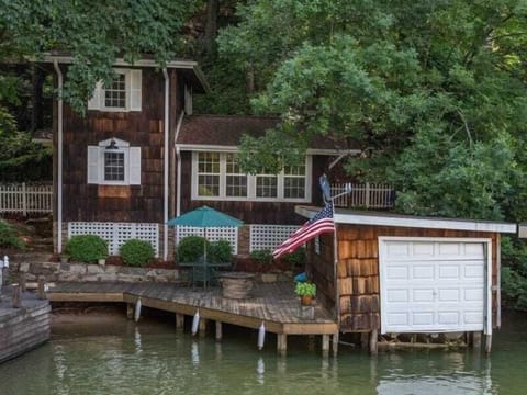 A lake front home with cottage charm