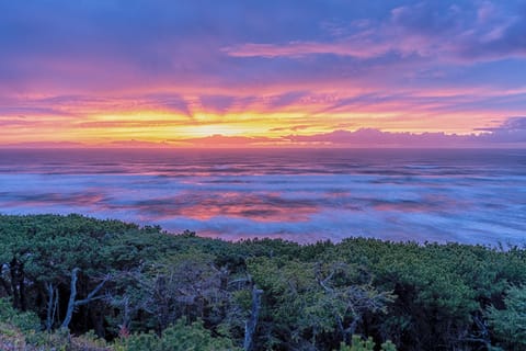 Breathtaking Sunset from master bedrooms, deck, living/dining room, and kitchen
