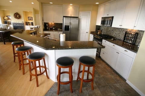Kitchen with Bar Seating