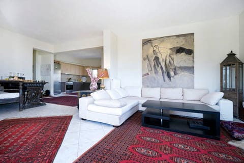 living room dinning area &full equiped kitchen