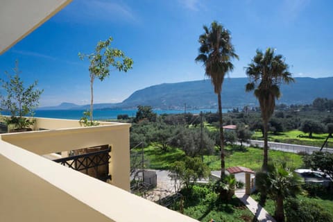 BALCONY WITH UNLIMITED SEA VIEW AND MOUNTAIN VIEW