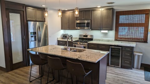 Modern Kitchen with All Major Appliances