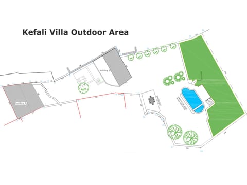 A plan of the outdoor area!