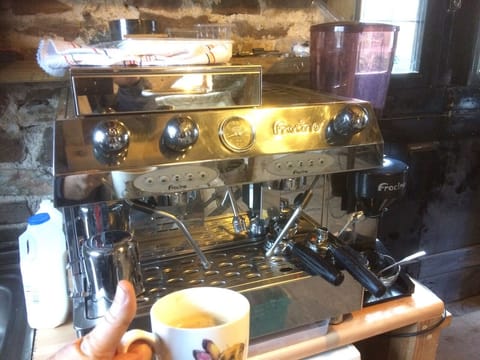 Barista Coffee and locally sourced refreshments available in the mill when open