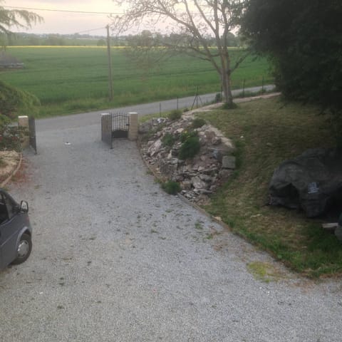 Front drive with ample parking