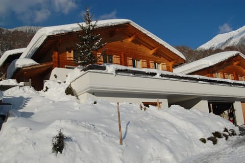The Chalet In Snow!