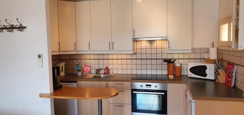 Fully-equipped modern kitchen