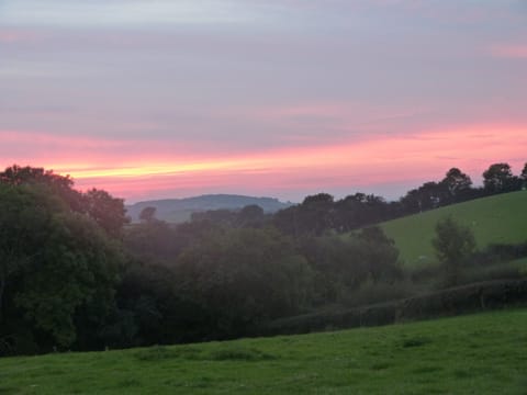 one of our beautiful sunsets