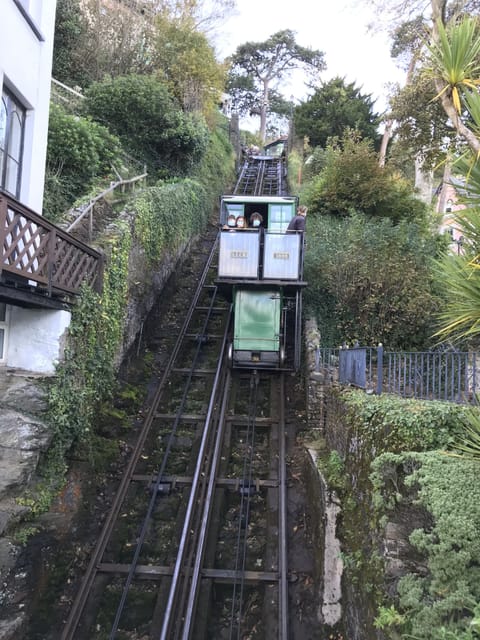 Victorian cliff railway between Lynton and Lynmouth