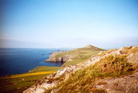 Hills behind the studio
