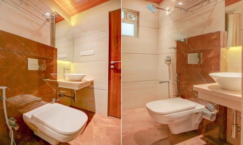 Business Single Room | Bathroom | Shower, towels