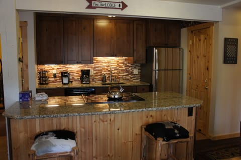 Well equipped kitchen