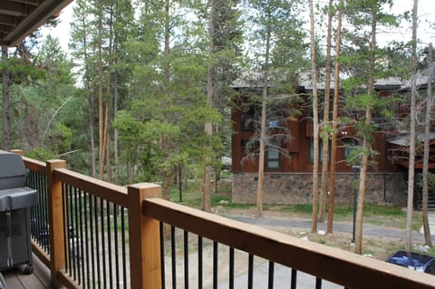 Wooded view from deck