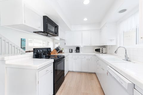 Plenty of counter space for all your meal prep needs.