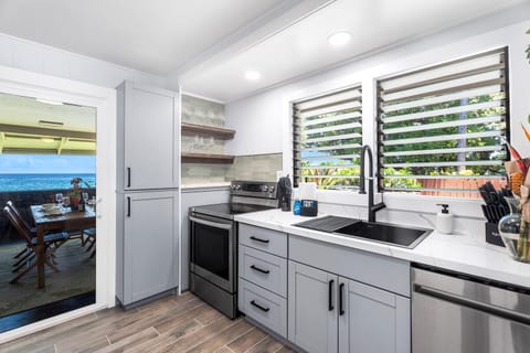 Chef-ready kitchen with updated appliances and plenty of prep space.