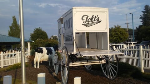 DELICIOUS HOMEMADE 52 FLAVORS ICE CREAM
OHIO'S OLDEST DAIRY/SANDUSKY RT 250