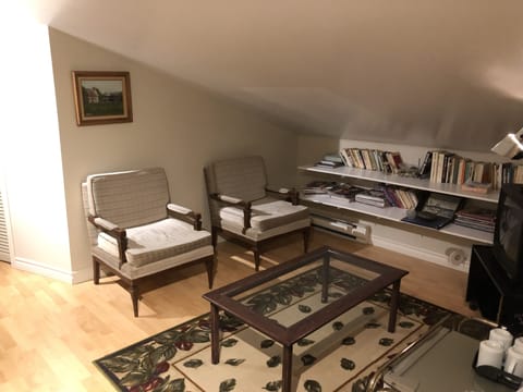 Classic Suite, 2 Queen Beds, Non Smoking | Living room | TV