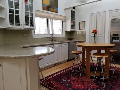 Plenty of counter space for cooking large meals