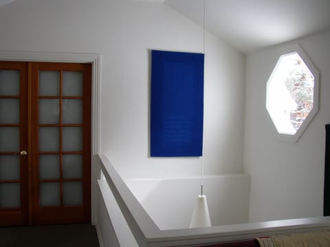 Hand woven linen art