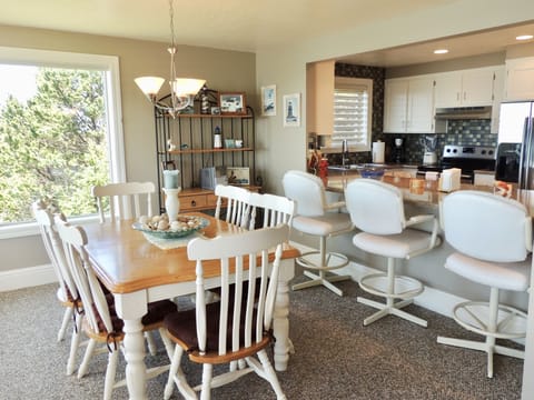 Dining and seating area