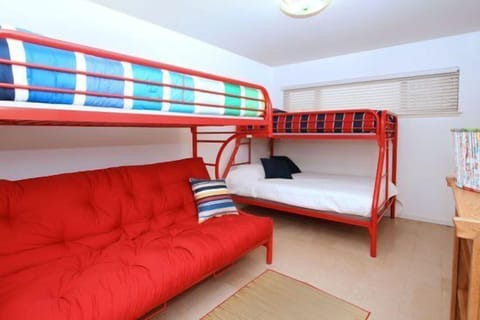 Bunk Room - Bedroom #3 - sleeps up to 6 guests.