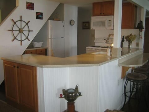 Corian countertops.
