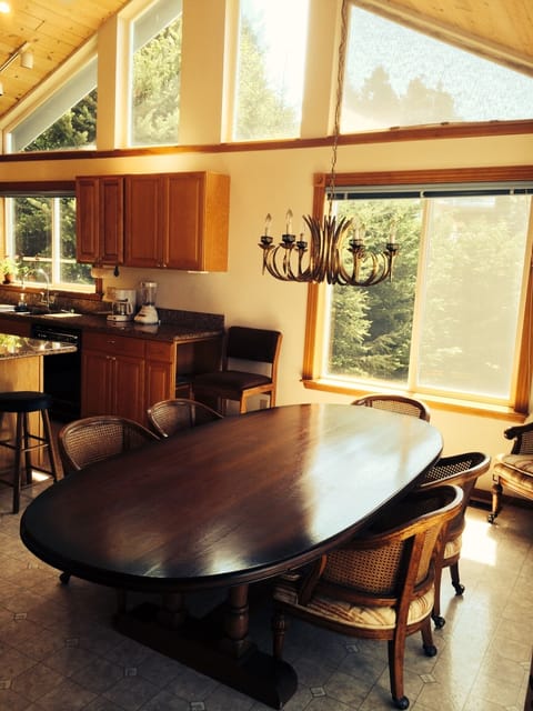 Dining Table and Kitchen