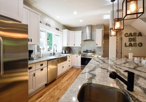 Massive kitchen island