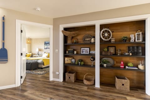 Let's look at the first main floor bedroom