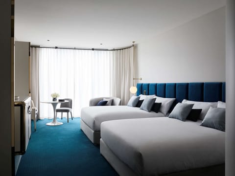 Superior Room, 2 Queen Beds | Premium bedding, minibar, in-room safe, laptop workspace