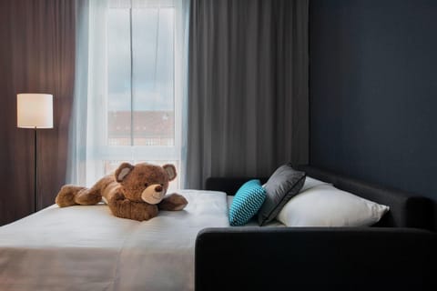 Family Room, 1 Double Bed, City View | 1 bedroom, Frette Italian sheets, premium bedding, desk