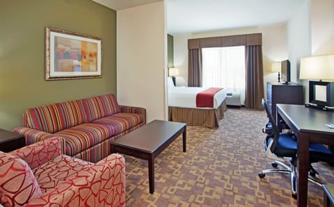 Suite, 1 King Bed | In-room safe, desk, laptop workspace, iron/ironing board