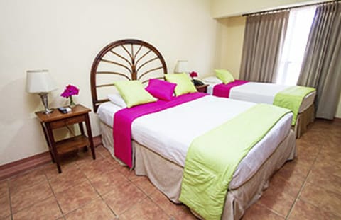Double Room, 2 Double Beds, Non Smoking | In-room safe, free WiFi, bed sheets