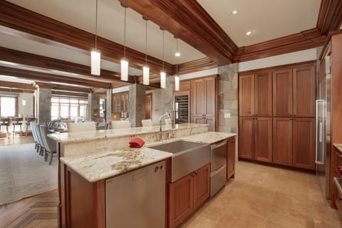 Kitchen - Open Concept Kitchen equipped with high end stainless steep appliances.