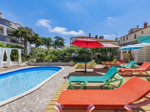 Outdoor Furniture, Resort, Umbrella, Outdoor Table, Chair, Swimming Pool, Shade, Hotel, Eco Hotel, Houseplant