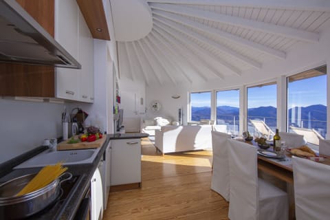 Kitchen and dining area