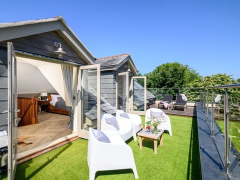 A glorious balcony leading from The Family Suite