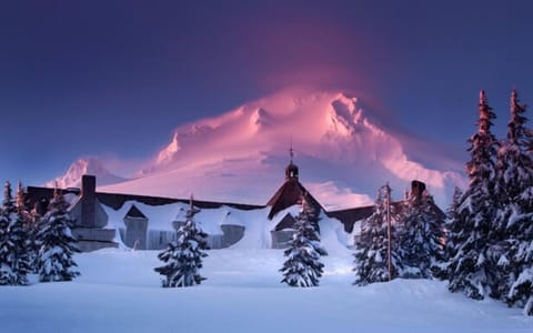 Timberline Lodge is a short drive away.