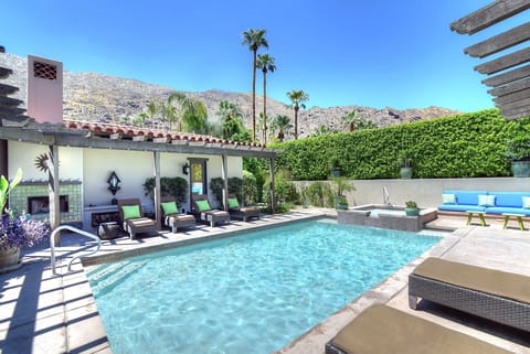 Home features pool veranda accessed from all 4 suites