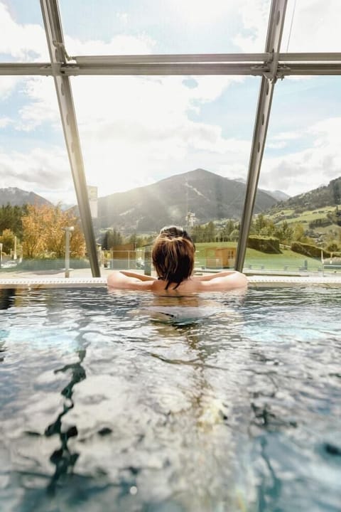 Indoor pool, outdoor pool