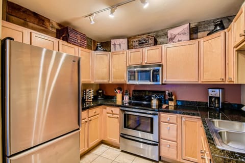 Kitchen is fully stocked with everything you need to cook. New induction stove.