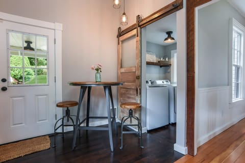 Eating nook and Laundry Room