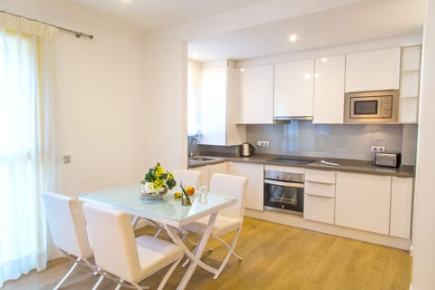 Superior Apartment | Private kitchen | Fridge, oven, dishwasher, electric kettle