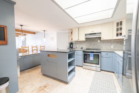 Large kitchen with plenty of counter space