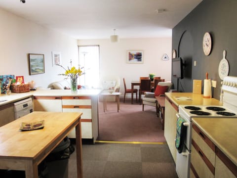 Open plan kitchen living area