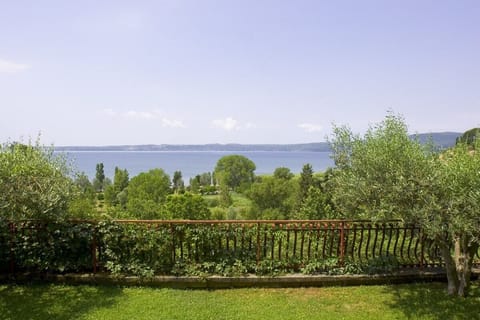 Garden and lake view