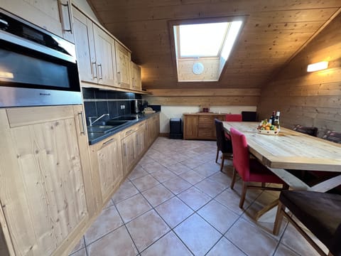 Kitchen and dining room