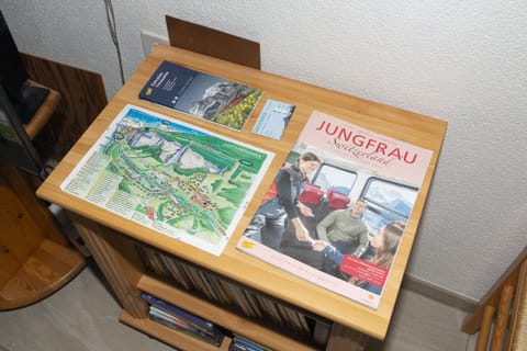 prospectus ,maps, hiking routes, railway time table