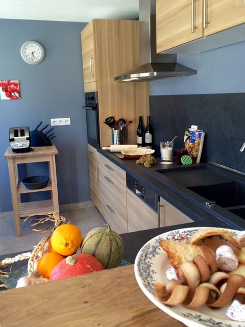 A very modern kitchen